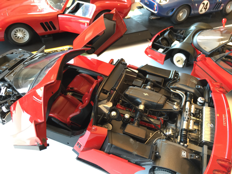 Illustration for article titled Ferrari in 1/12 scale